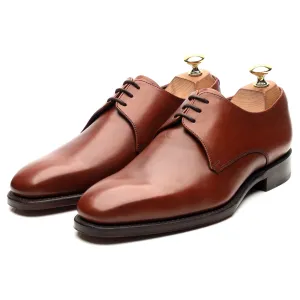 1880 'Cornwall' Tan Brown Leather Derby UK 6 E
