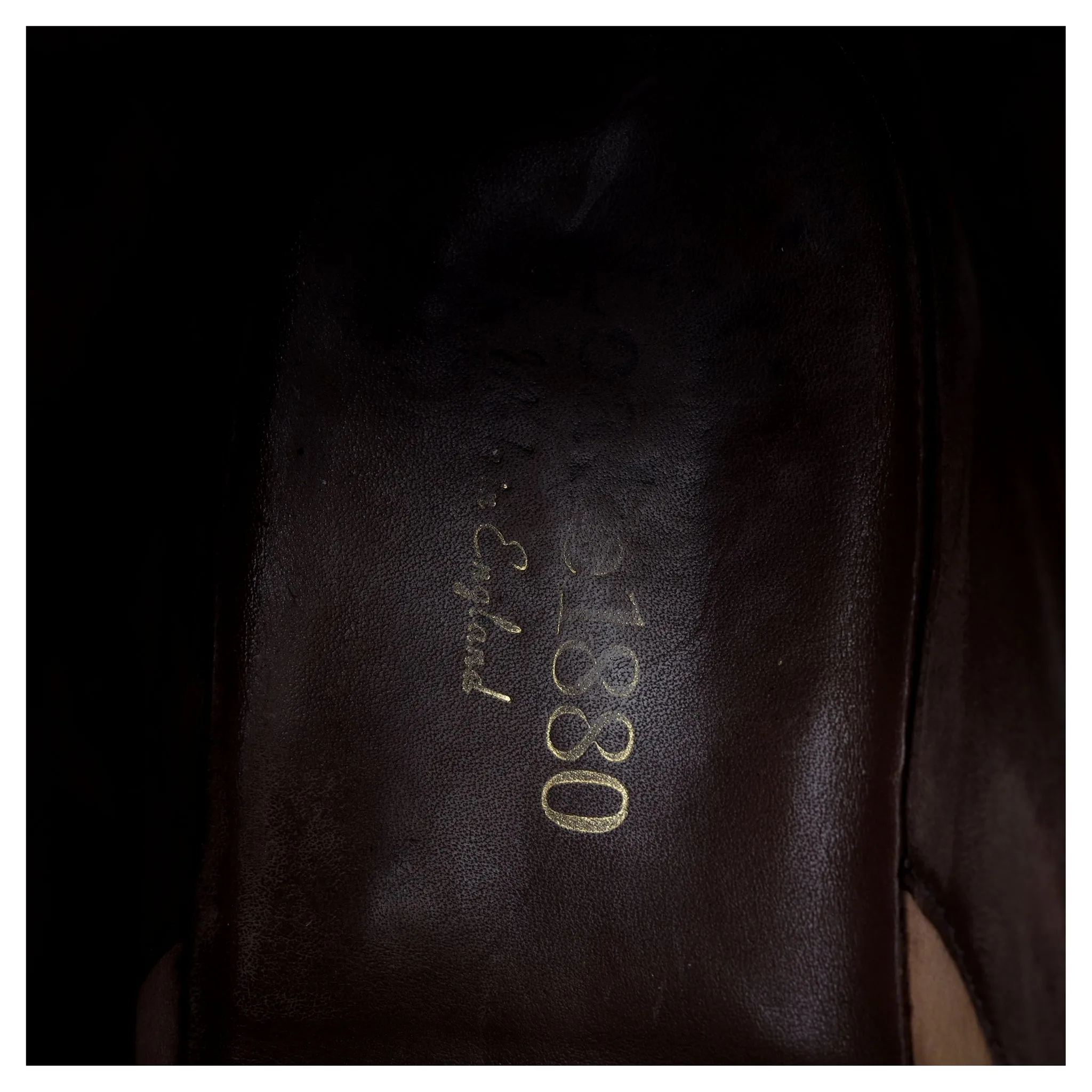 1880 'Glendale' Brown Leather Brogue Boots UK 7.5 G