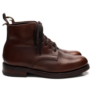 1880 'Hebden' Brown Leather Derby Boots UK 7 G