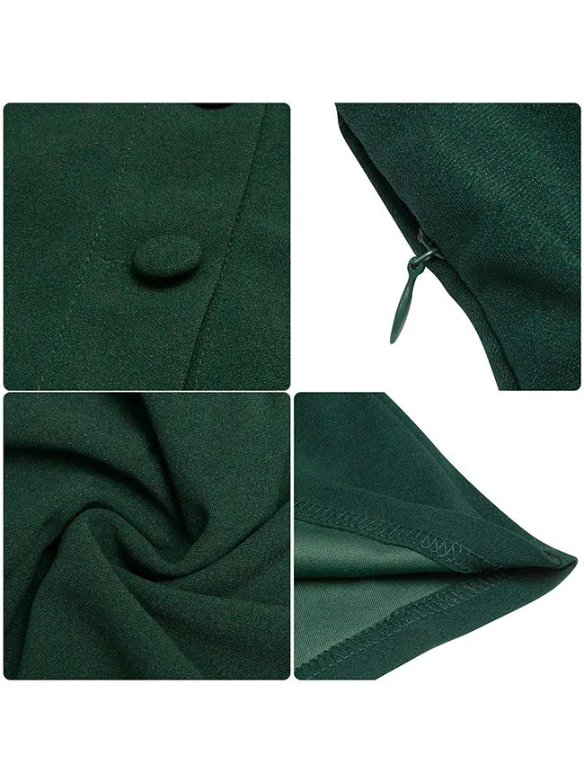 1950s Vintage Business Casual Office Work A-Line Dress
