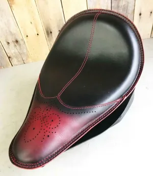 2000-2017 Harley Softail Seat Conversion Mounting Kit Red Brown Wingtip Spring c