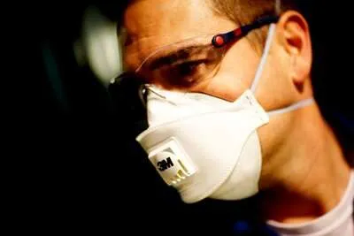 3m 9322 Aura Disposable Ffp2 Respirator with Valve