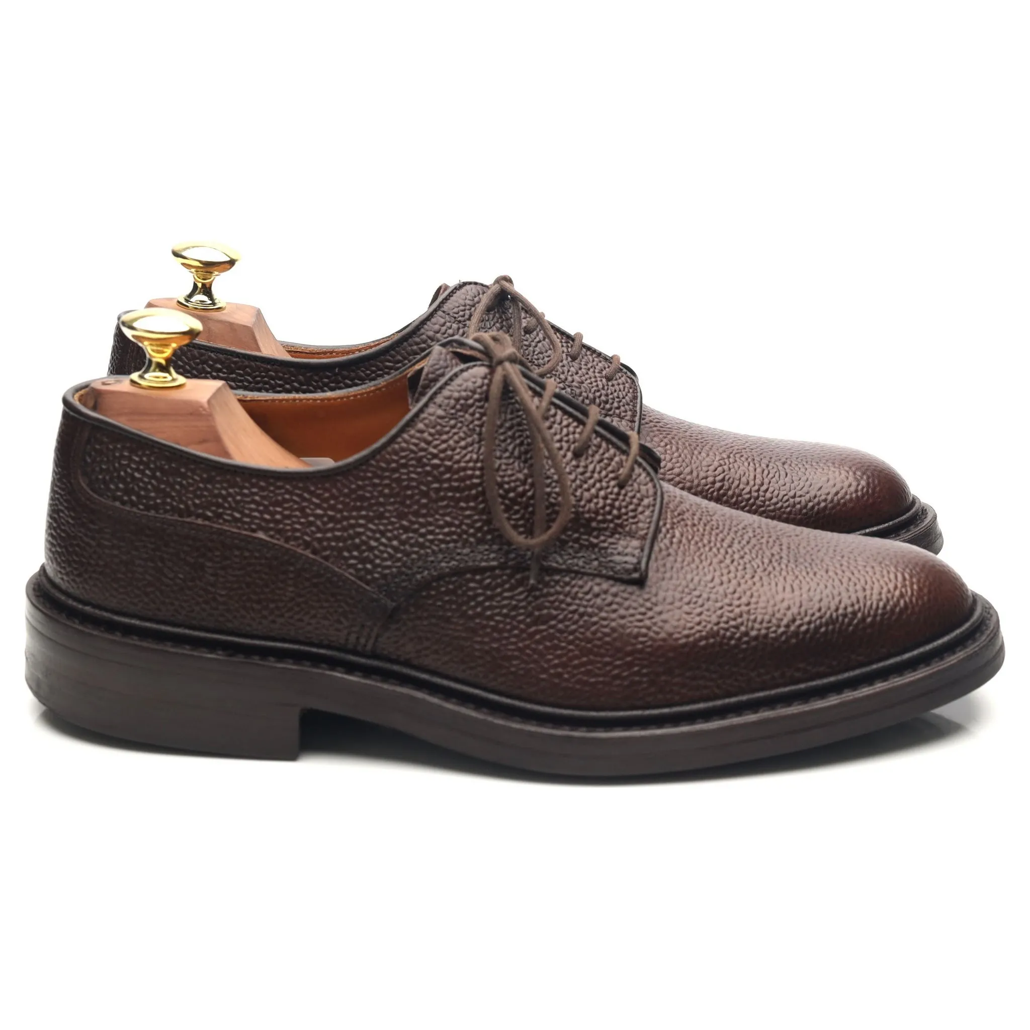 '6314' Brown Leather Derby UK 7