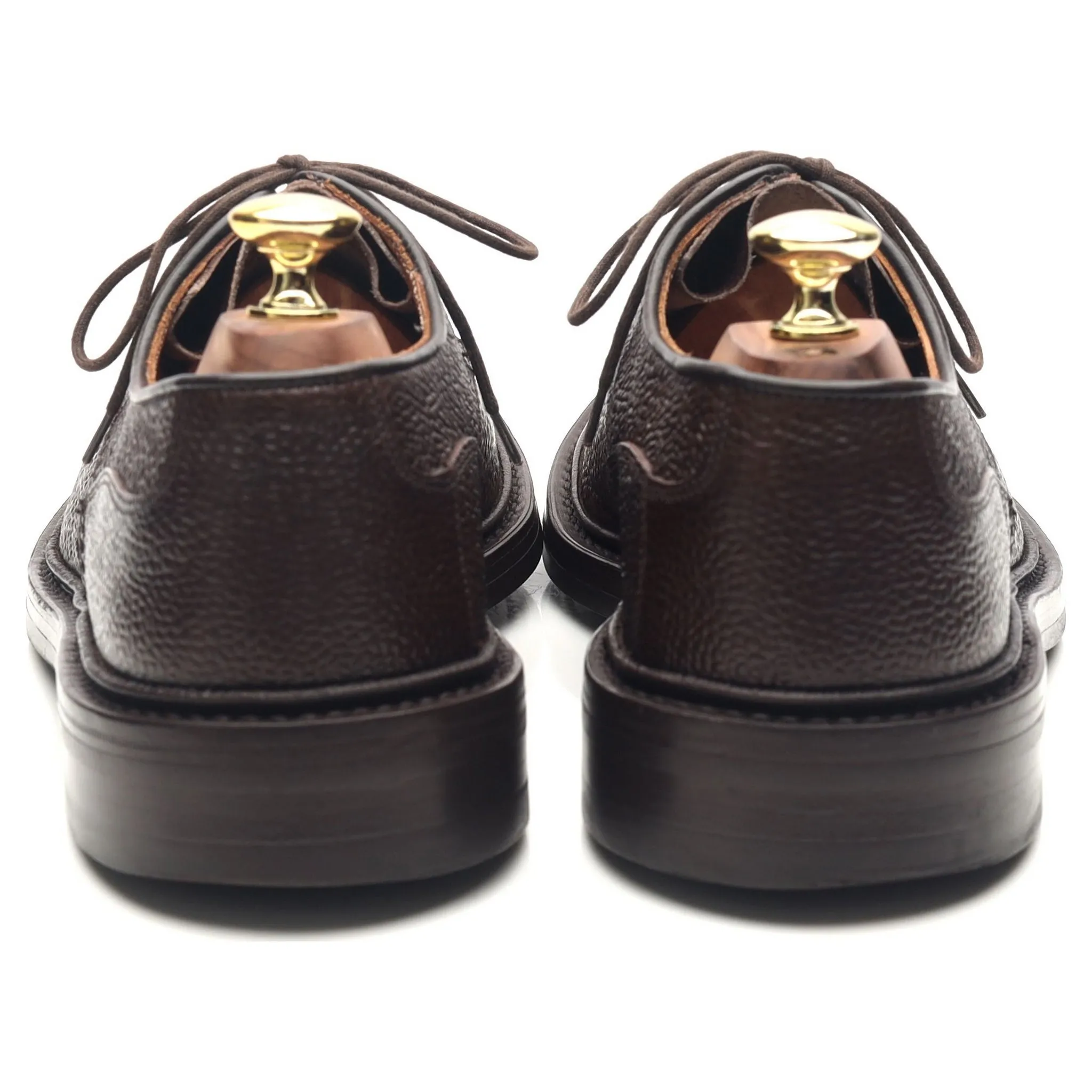 '6314' Brown Leather Derby UK 7