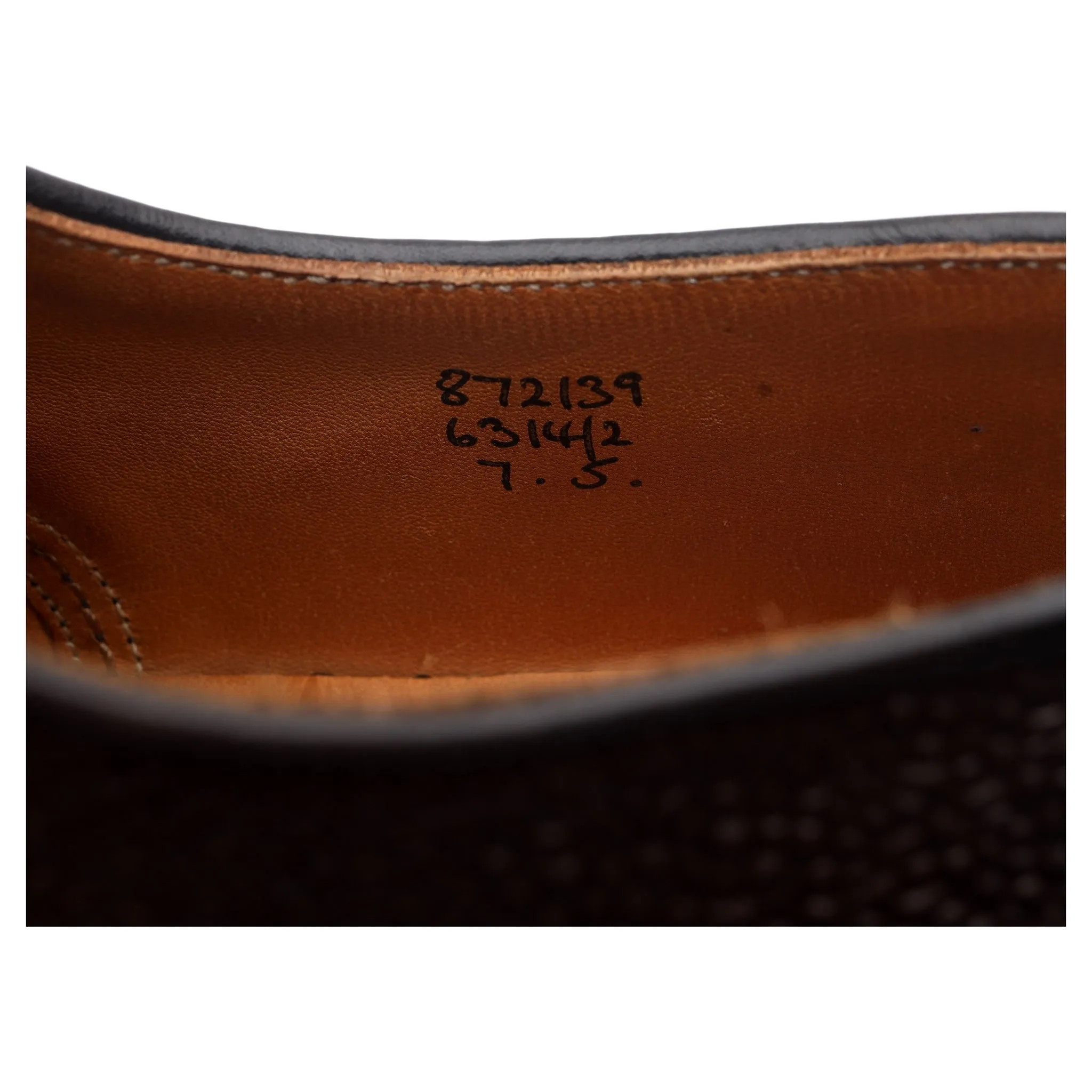 '6314' Brown Leather Derby UK 7