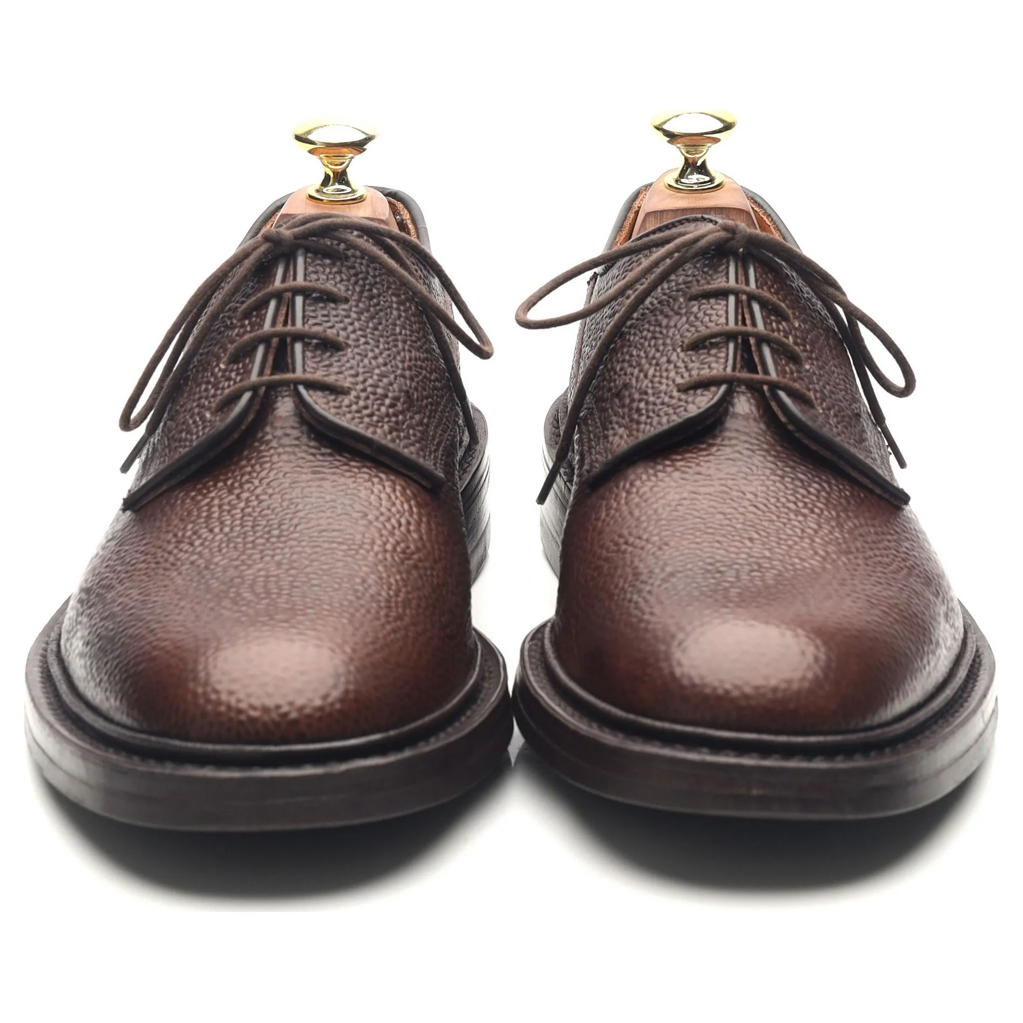 '6314' Brown Leather Derby UK 7