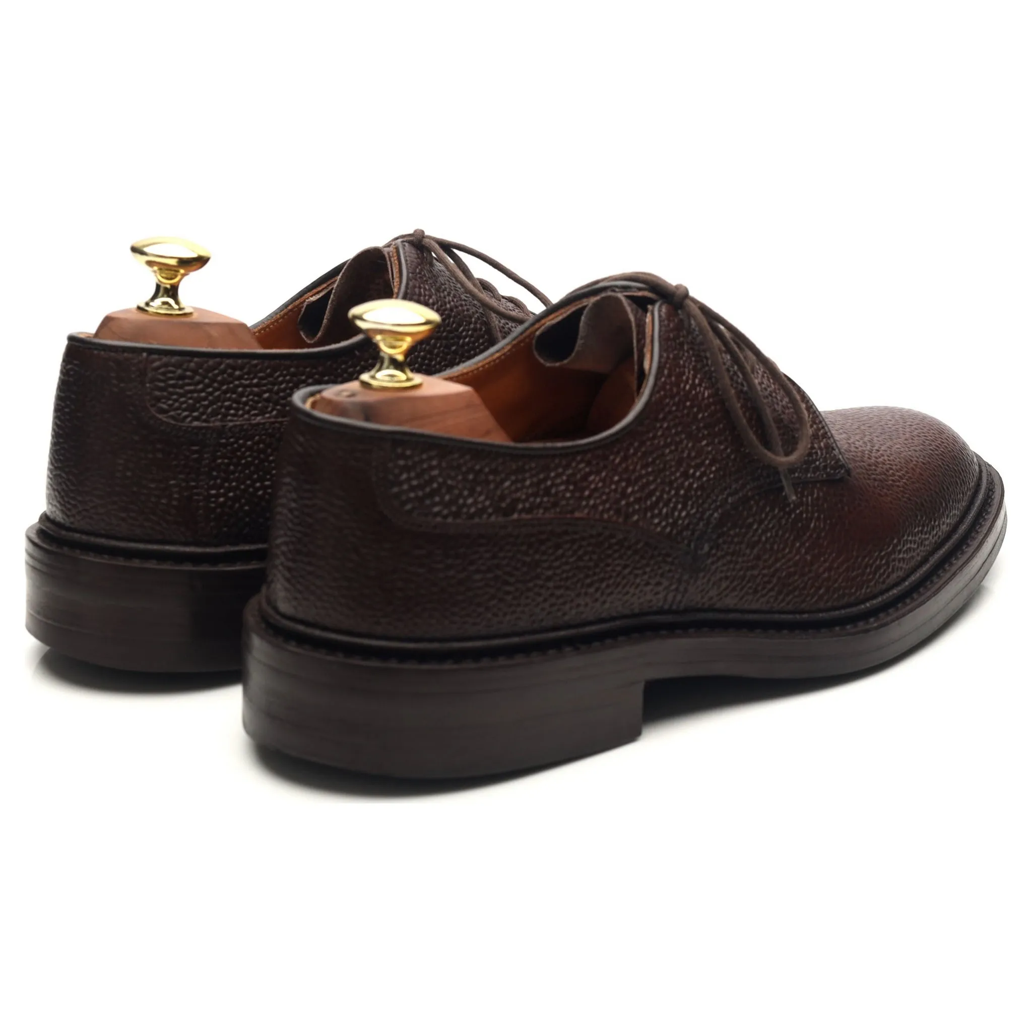 '6314' Brown Leather Derby UK 7
