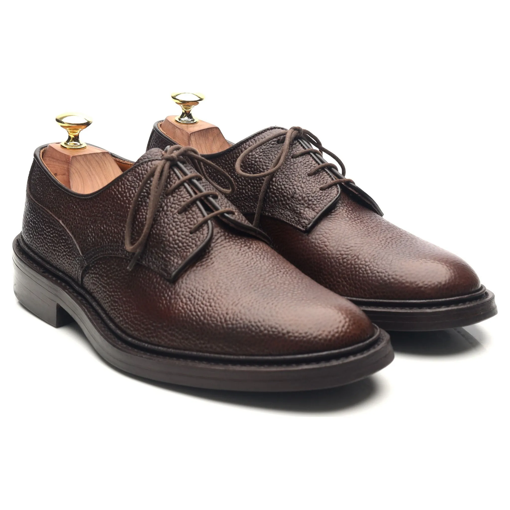 '6314' Brown Leather Derby UK 7