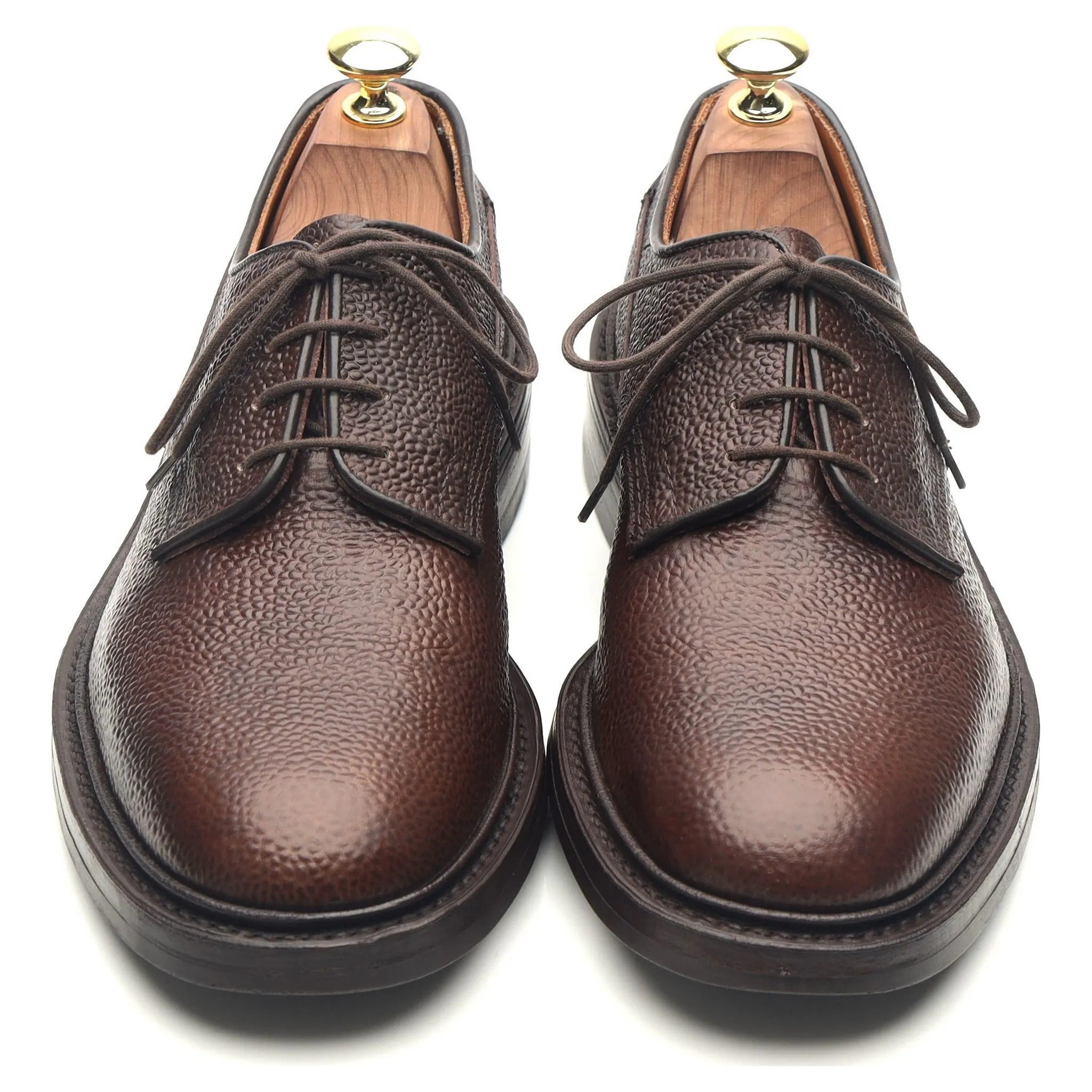 '6314' Brown Leather Derby UK 7
