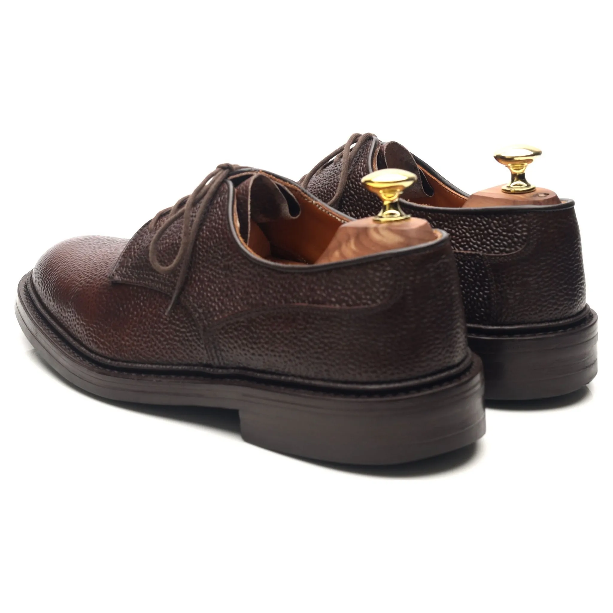 '6314' Brown Leather Derby UK 7