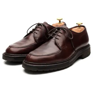 '7118S' Brown Leather Split Toe Derby UK 5.5 US 6