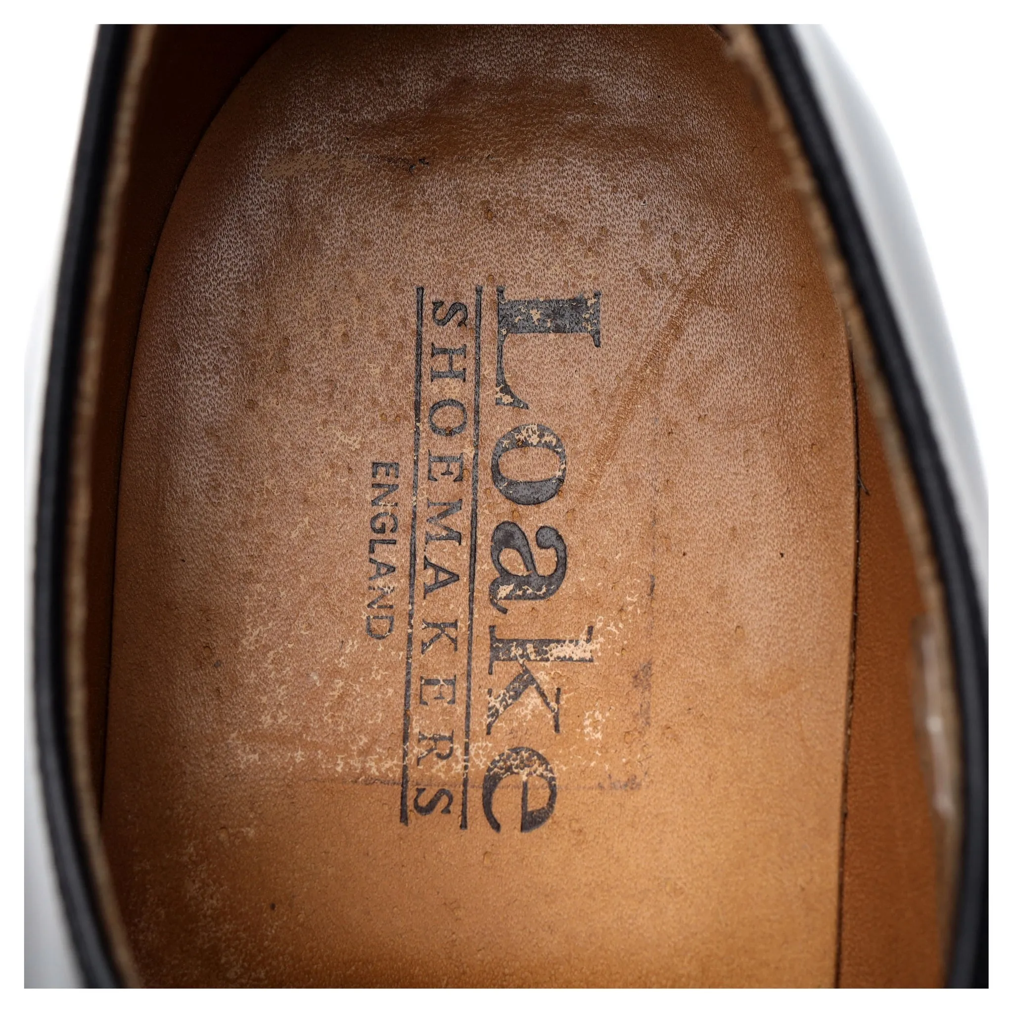 '771' Black Leather Derby UK 8.5 EX