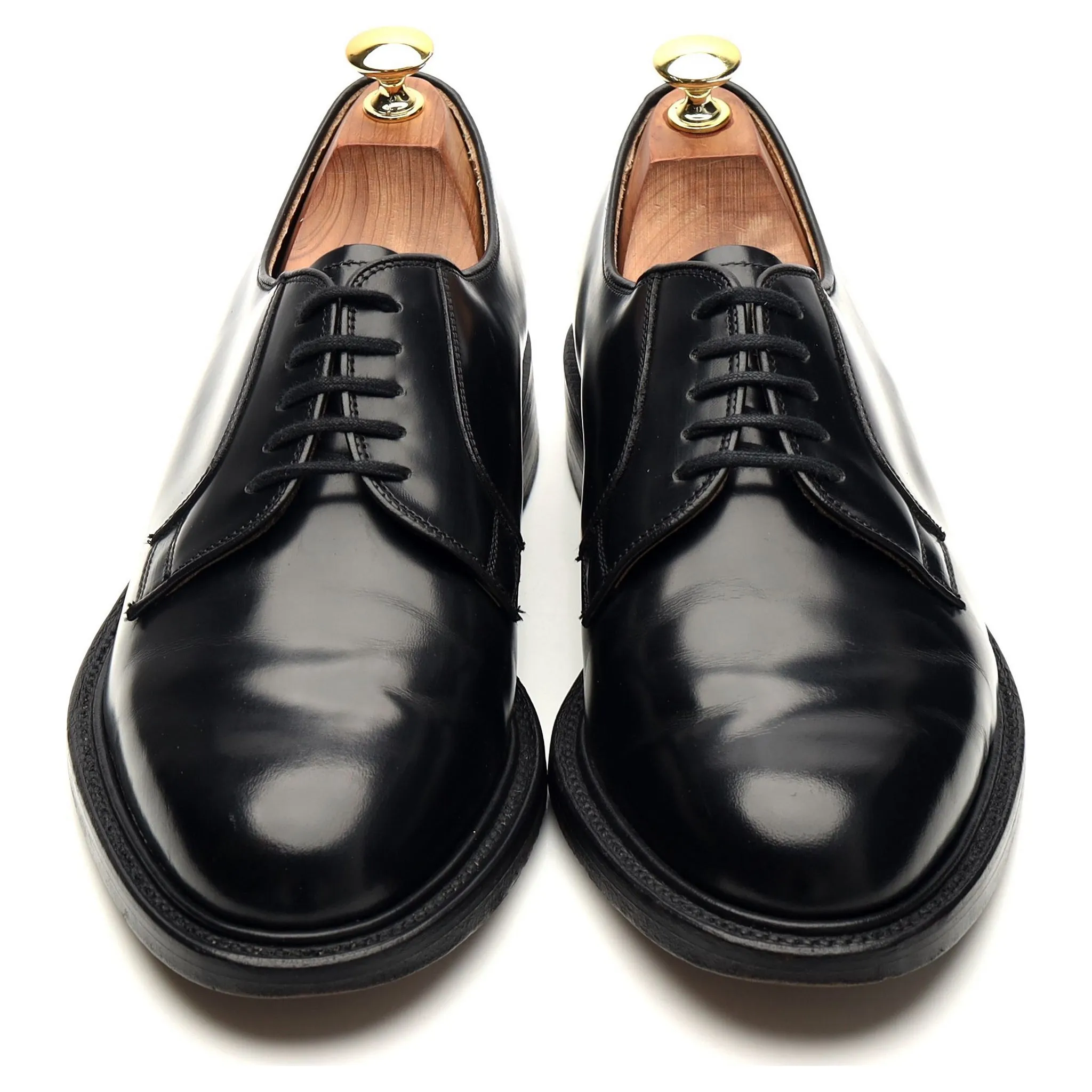'771' Black Leather Derby UK 8.5 EX