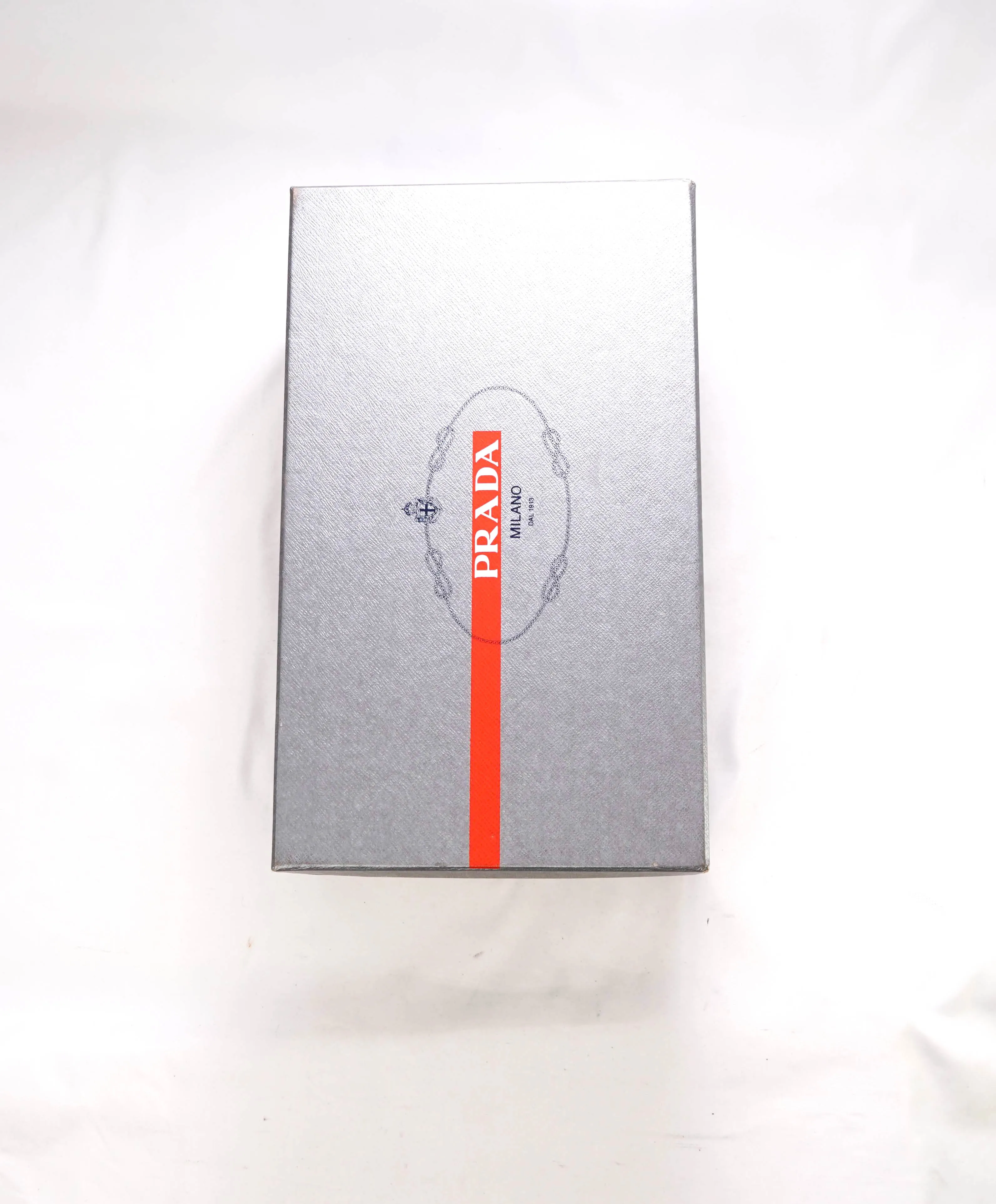 $795 PRADA - *LINEA ROSSA* VITELLO SAMOA Black Lace-Up Derby - 9 US (8 Prada)