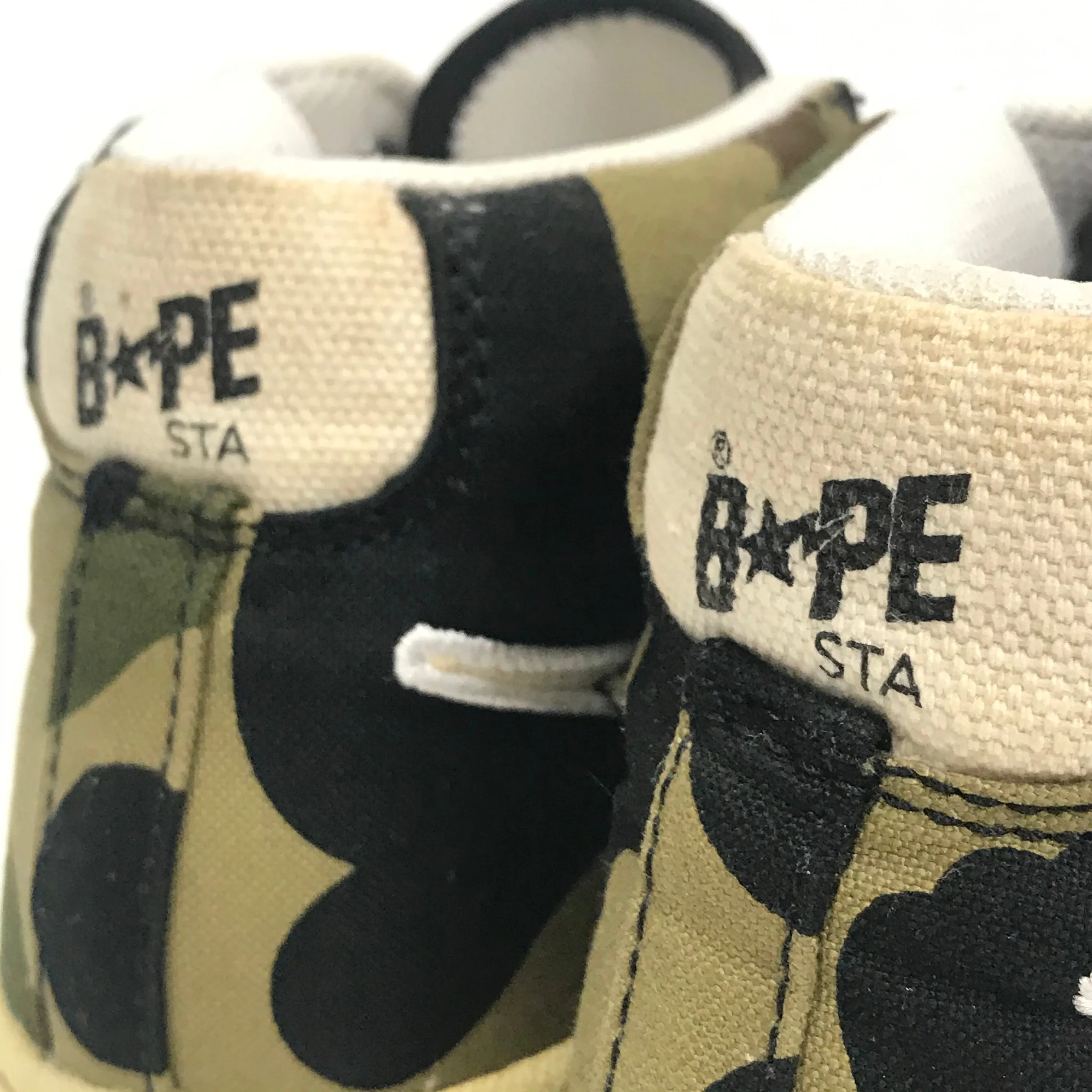 [8.5] A Bathing Ape Bape 1st Camo Skull Sta Mid