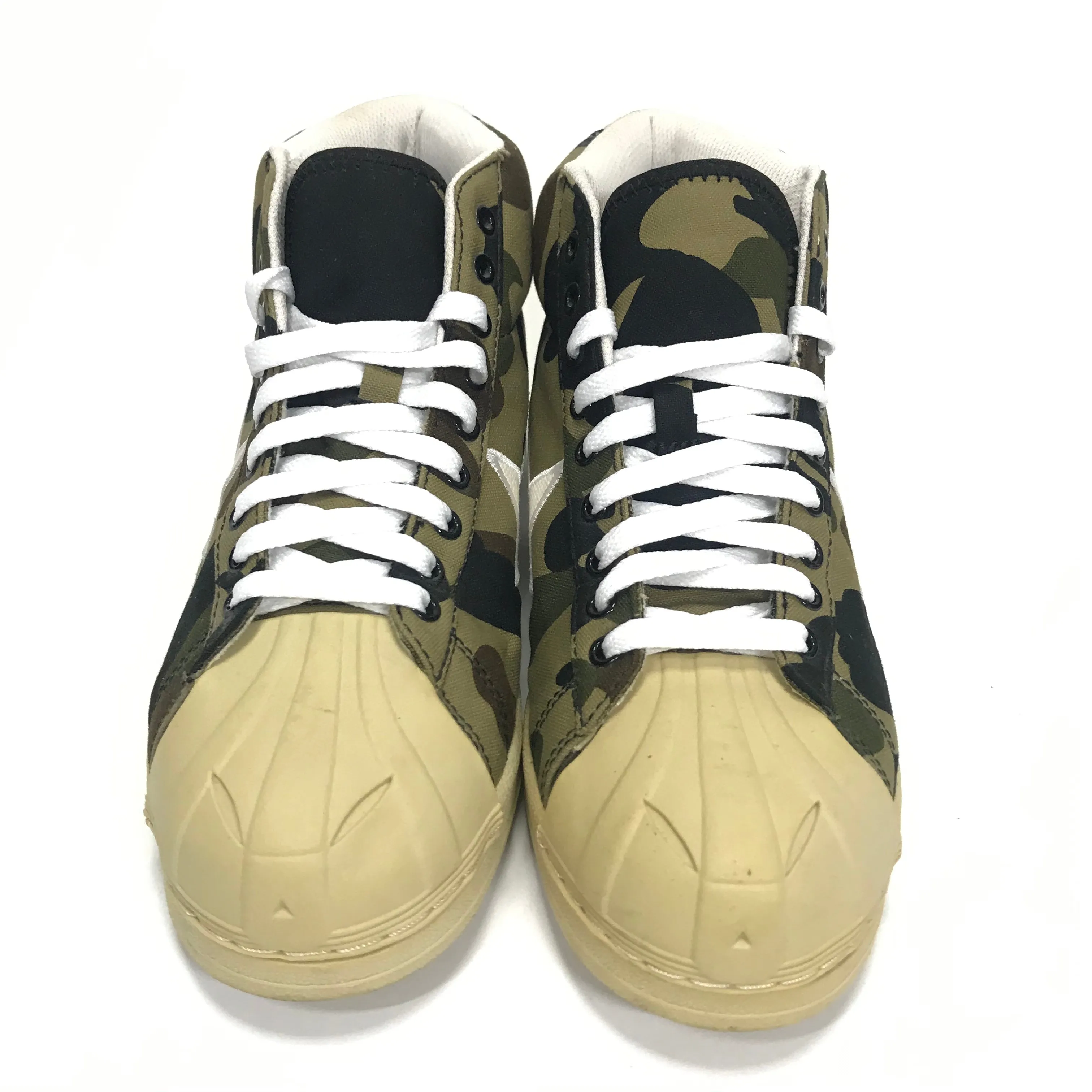 [8.5] A Bathing Ape Bape 1st Camo Skull Sta Mid