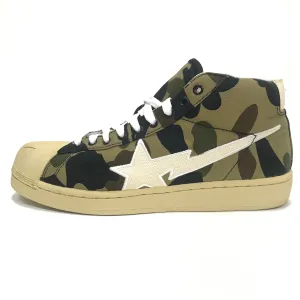 [8.5] A Bathing Ape Bape 1st Camo Skull Sta Mid