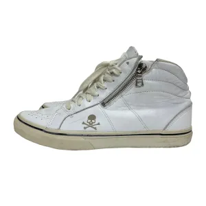 [9.5] Visvim x Mastermind Japan Logan Mid Leather White
