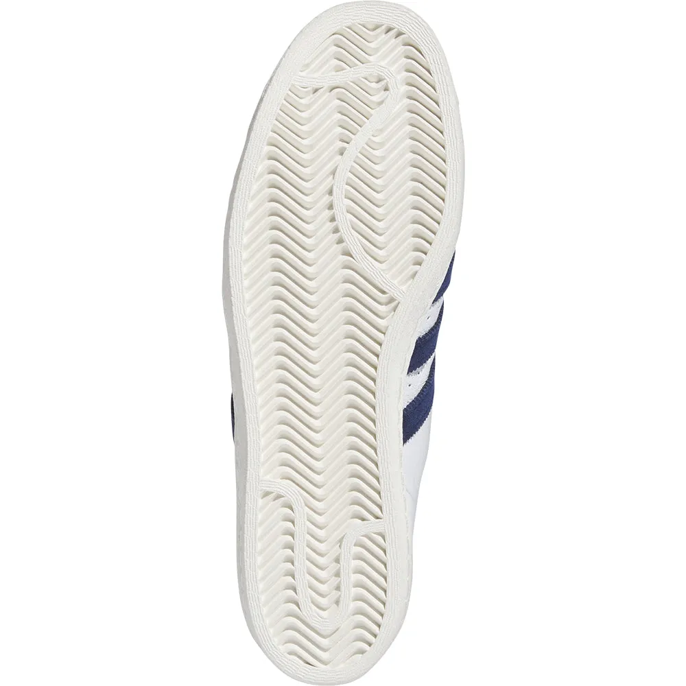 adidas x Pop Trading Company Superstar ADV Shoes Cloud White/Collegiate Navy/Chalk White