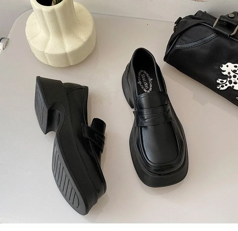Advbridge Loafers Women Mary Jane Shoes Girls Japanese School Jk Uniform Lolita Shoes College Gothic High Quality Loafers For Women New