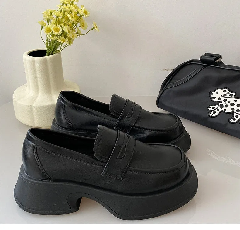 Advbridge Loafers Women Mary Jane Shoes Girls Japanese School Jk Uniform Lolita Shoes College Gothic High Quality Loafers For Women New