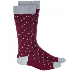 Alfani Men's Striped Polka Dot Print Dress Socks