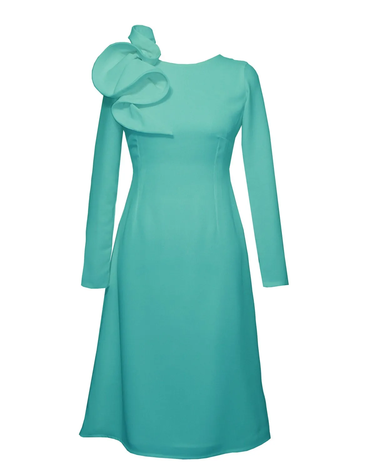 All Colors - Eyry Midi Dress with Long Sleeves