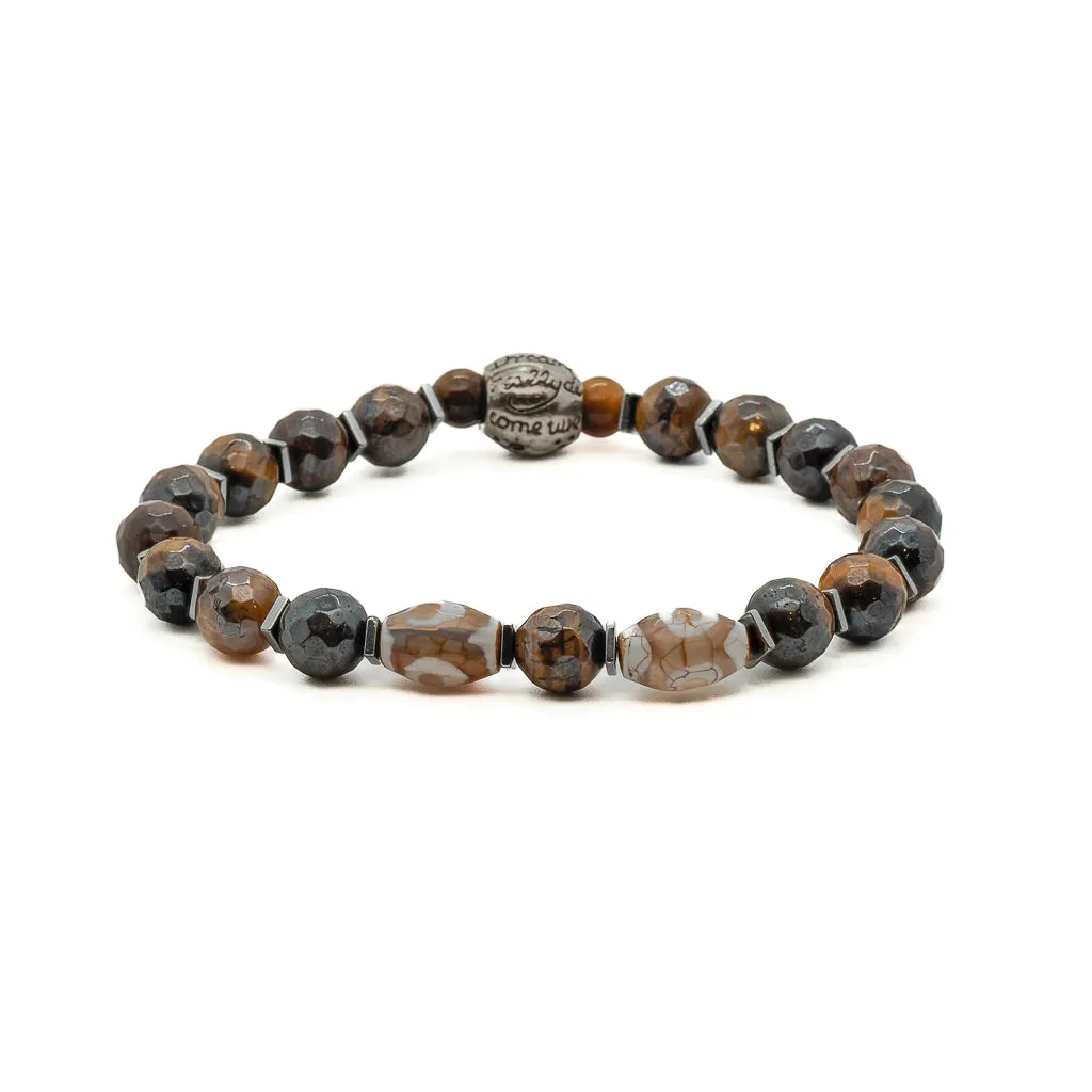 Amor Men Beaded Bracelet