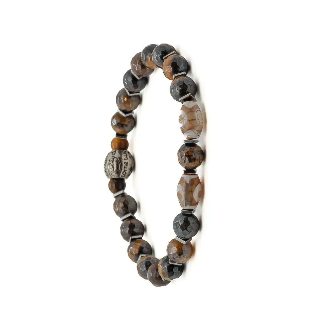 Amor Men Beaded Bracelet