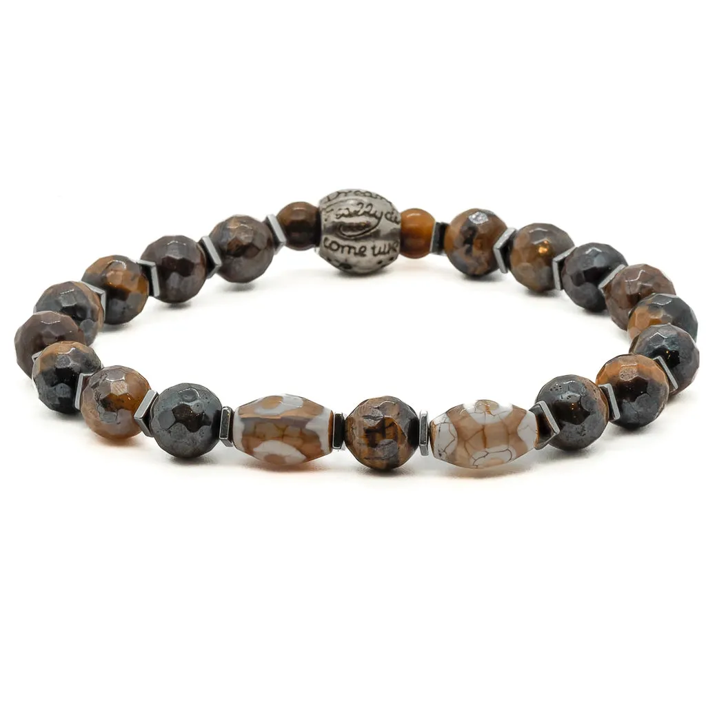 Amor Men Beaded Bracelet
