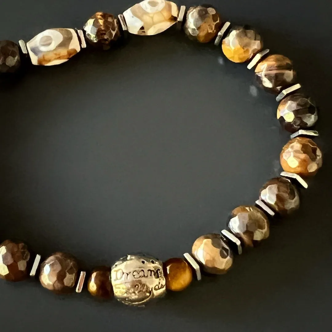 Amor Men Beaded Bracelet