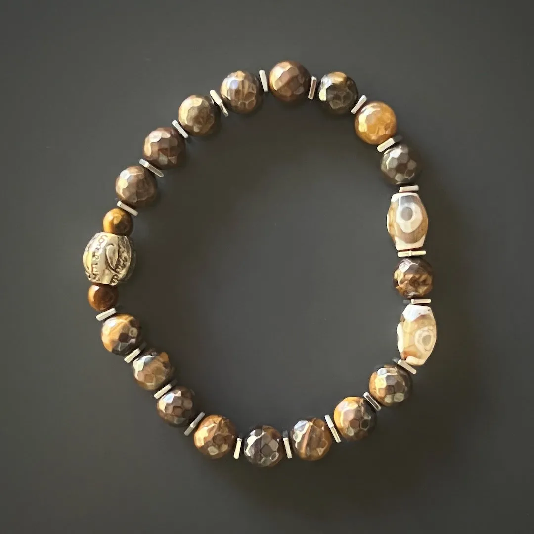 Amor Men Beaded Bracelet