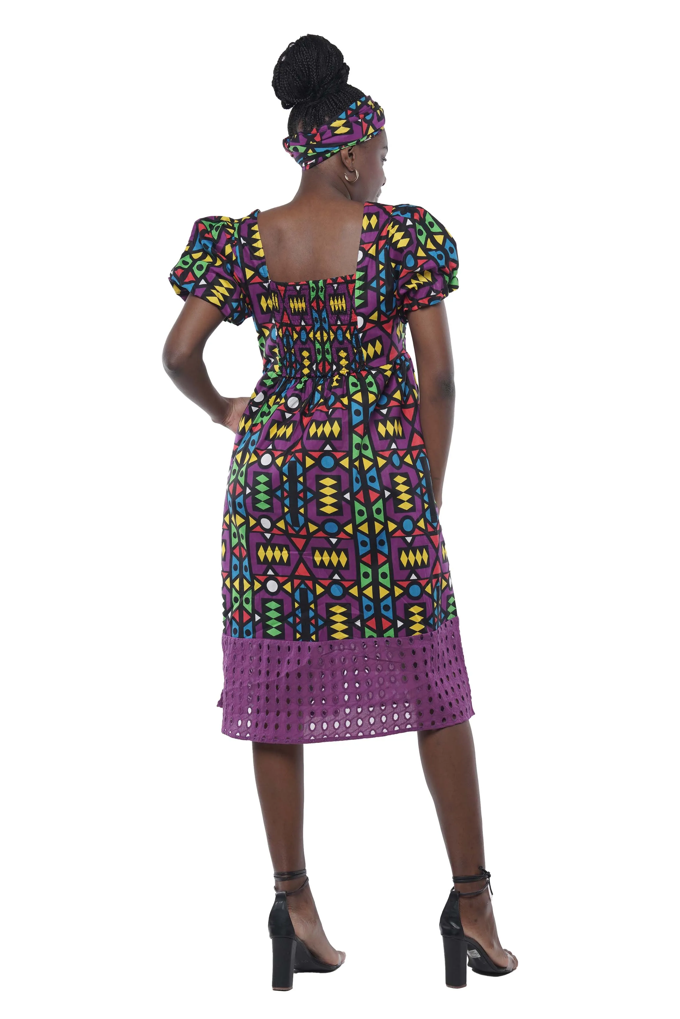 Ankara Midi Dress