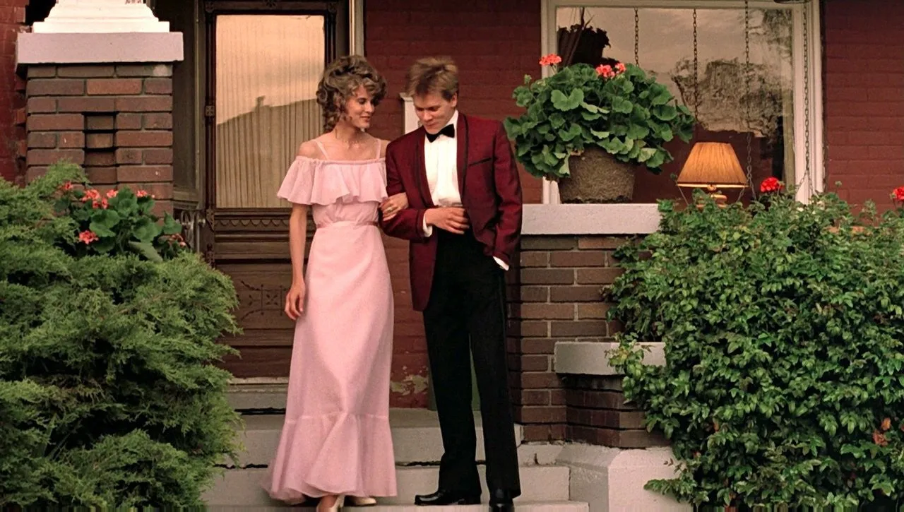Ariel in Footloose 1984 Pink Dress Formal Evening Prom Dress