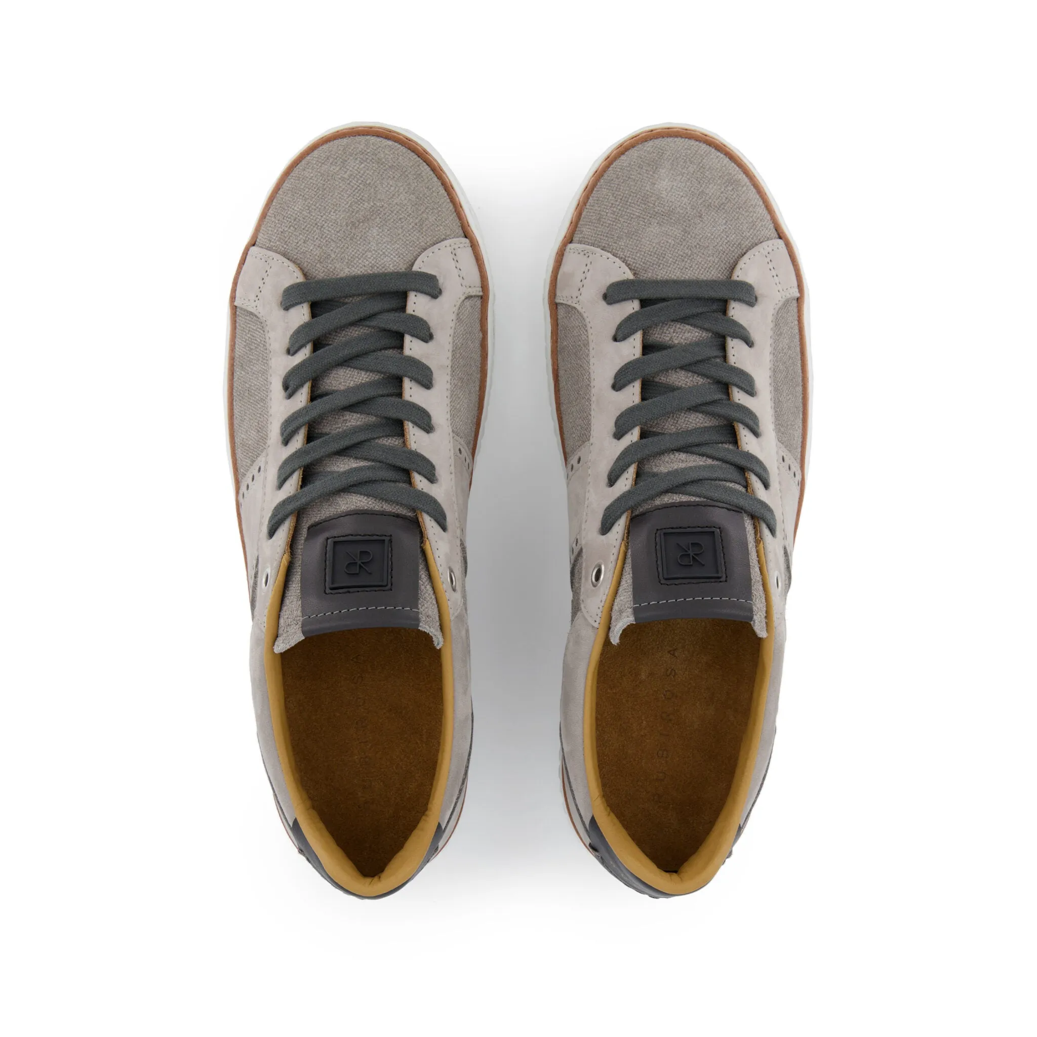 Ava Grey Men's Nubuck Sneaker