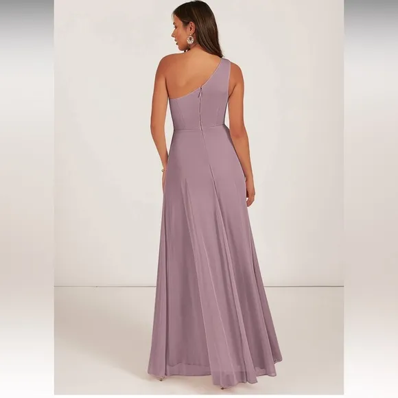 Azazie Style Brooke Hazelnut Bridesmaid Dress