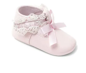 Baby Girls Pink Soft Sole Shoe