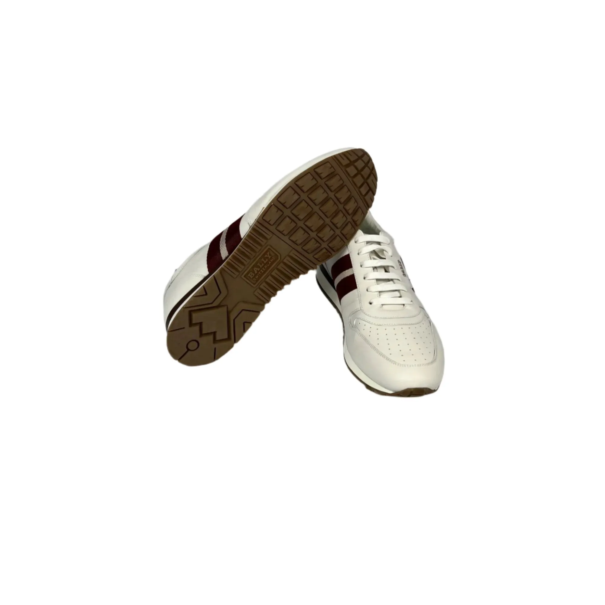 Bally Astel White Leather Sneakers