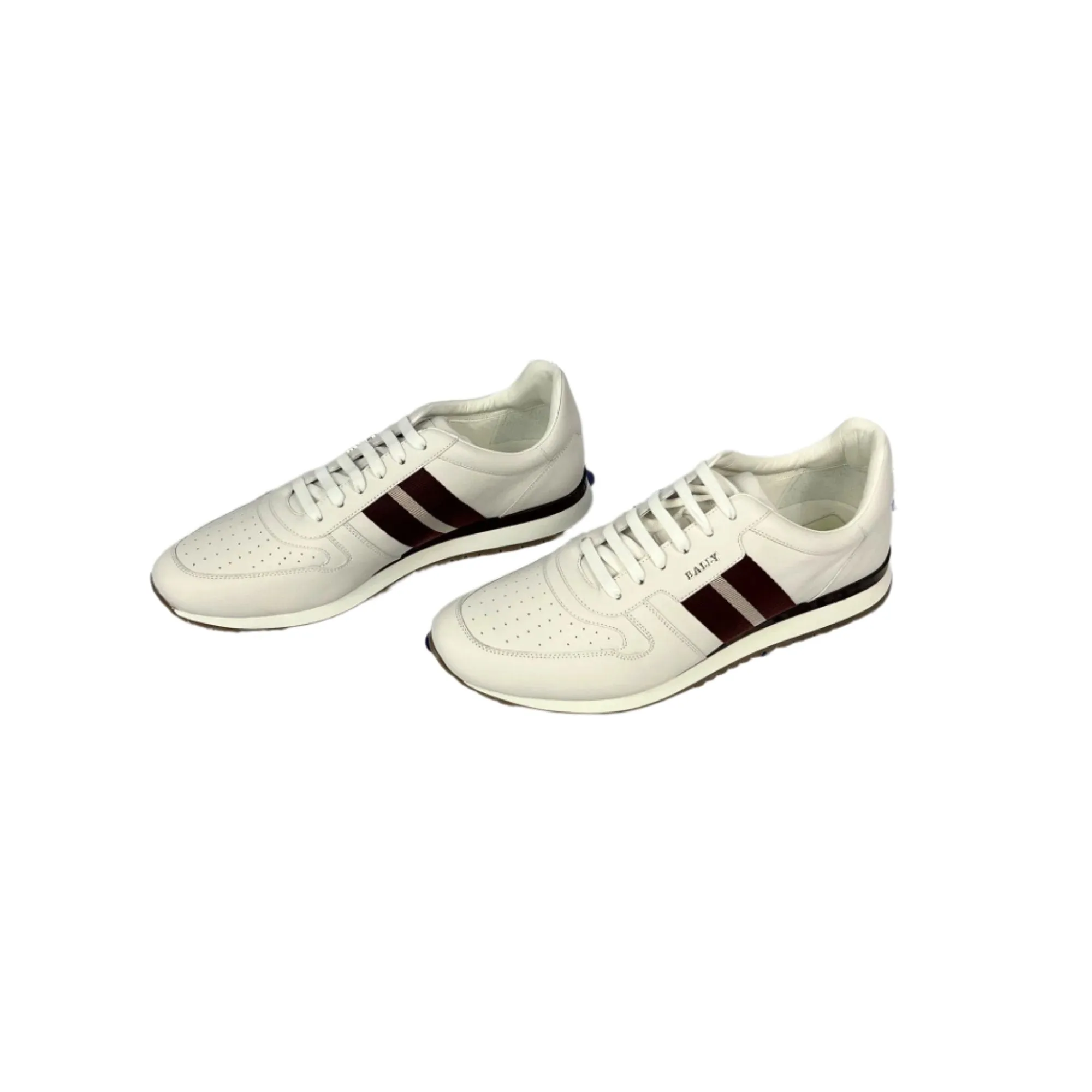 Bally Astel White Leather Sneakers