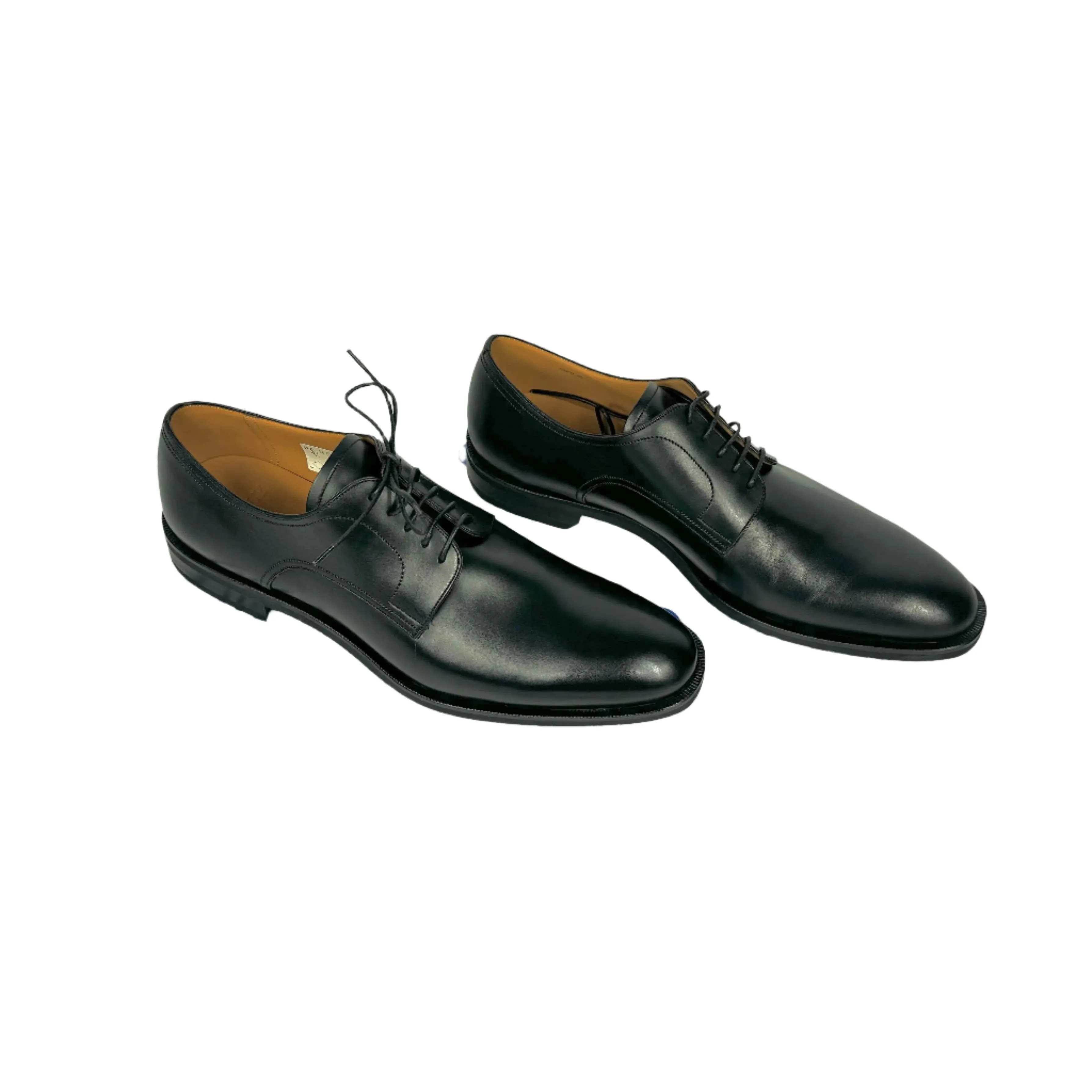 Bally Salfano Black Leather Derby