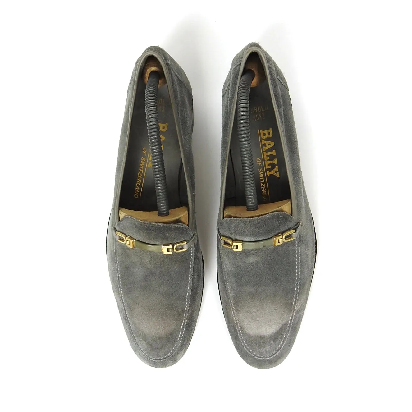 Bally Suede Harold Loafers Size 9
