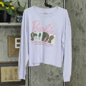 Barbie Womens We Dream Together Long Sleeve North American Tour Purple XL