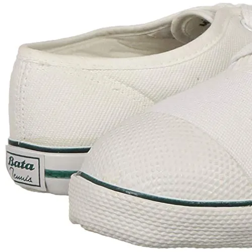 Bata Girl's Tennis White Uniform Dress Shoe (2391379), 1 Kids UK
