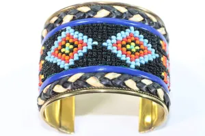 Beaded Cuff Bangles