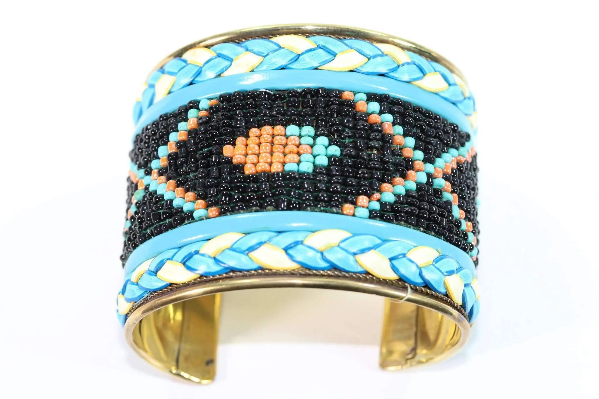 Beaded Cuff Bangles