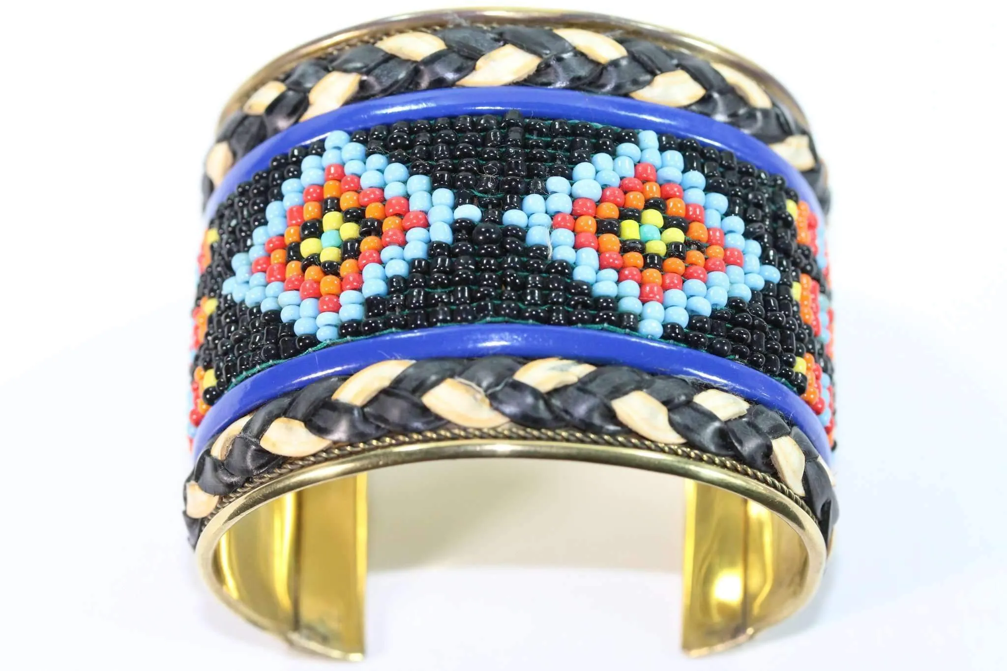 Beaded Cuff Bangles