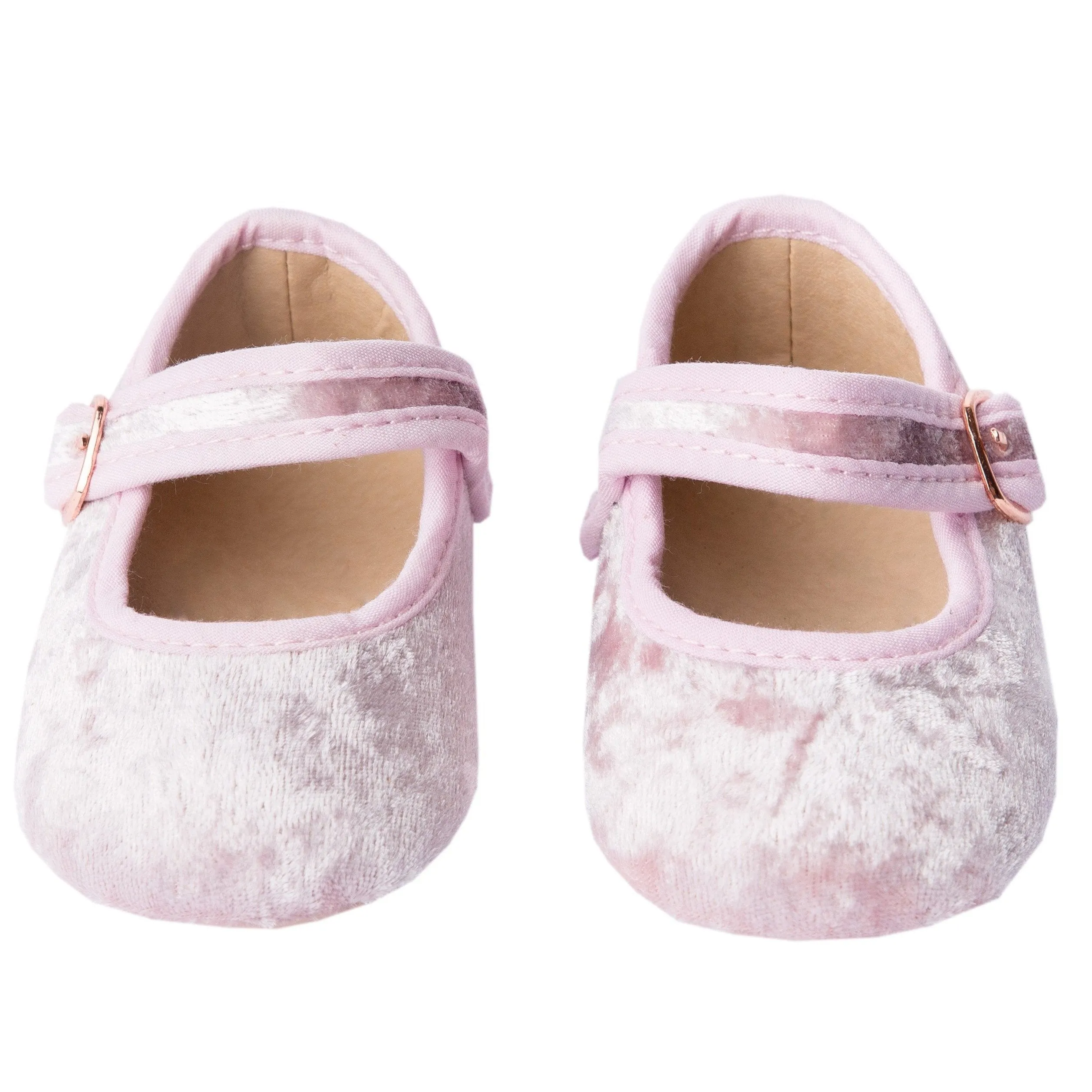 Berry Velvet - Mary Jane - US Size 2-5 - Soft Sole