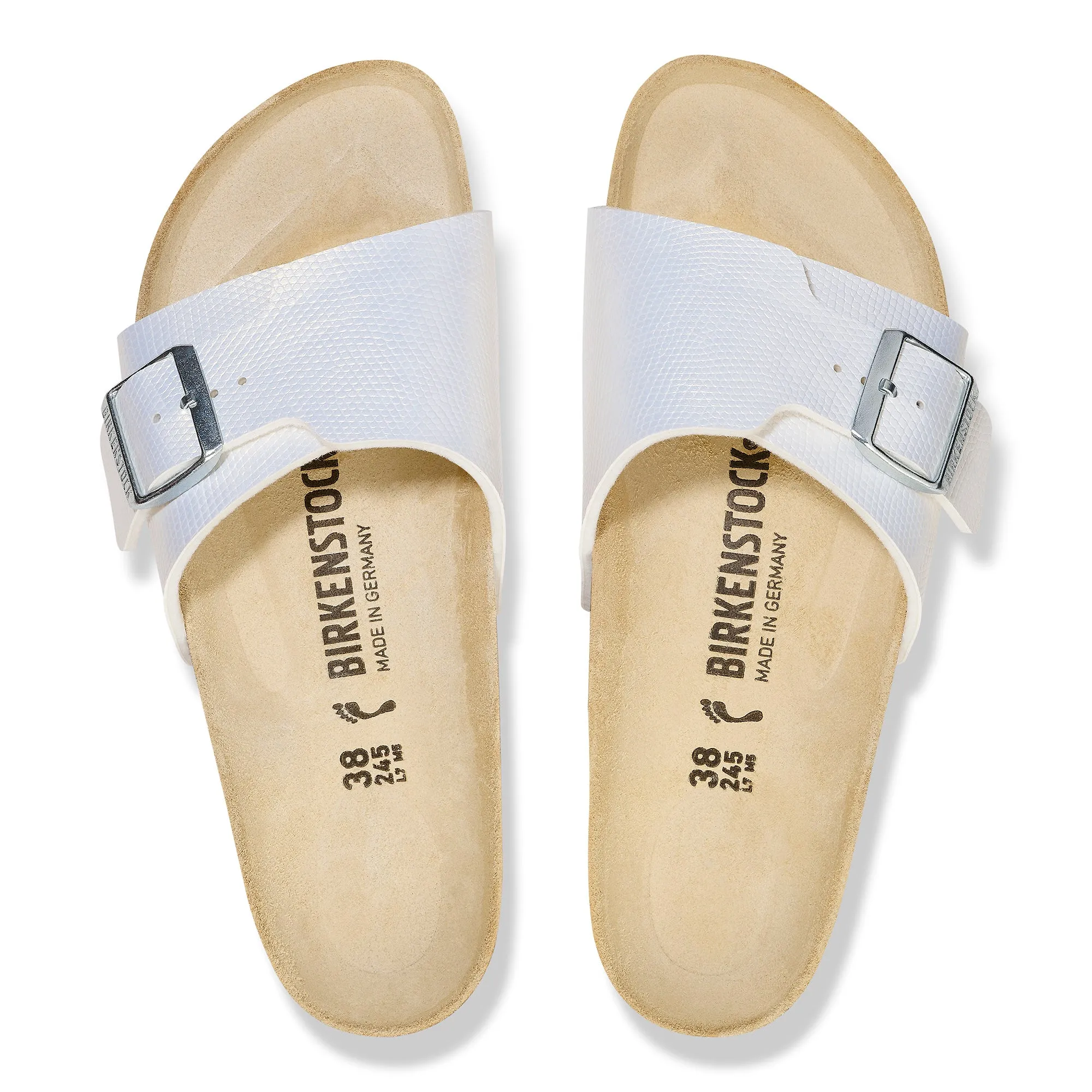 BIRKENSTOCK- CATALINA BF BIRKO-FLOR EMBOSSED SANDAL