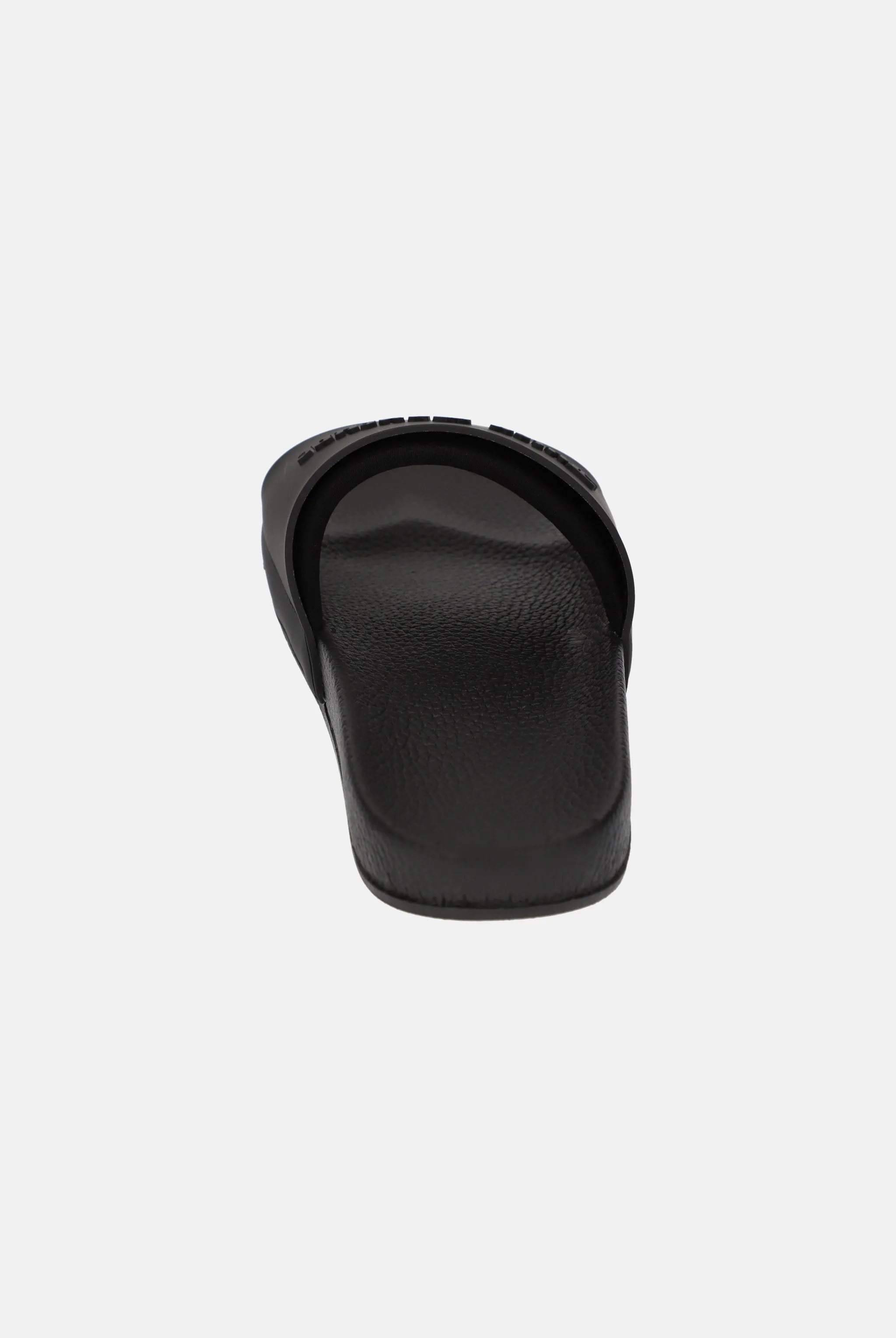 BLACK EMBOSSED SLIDERS