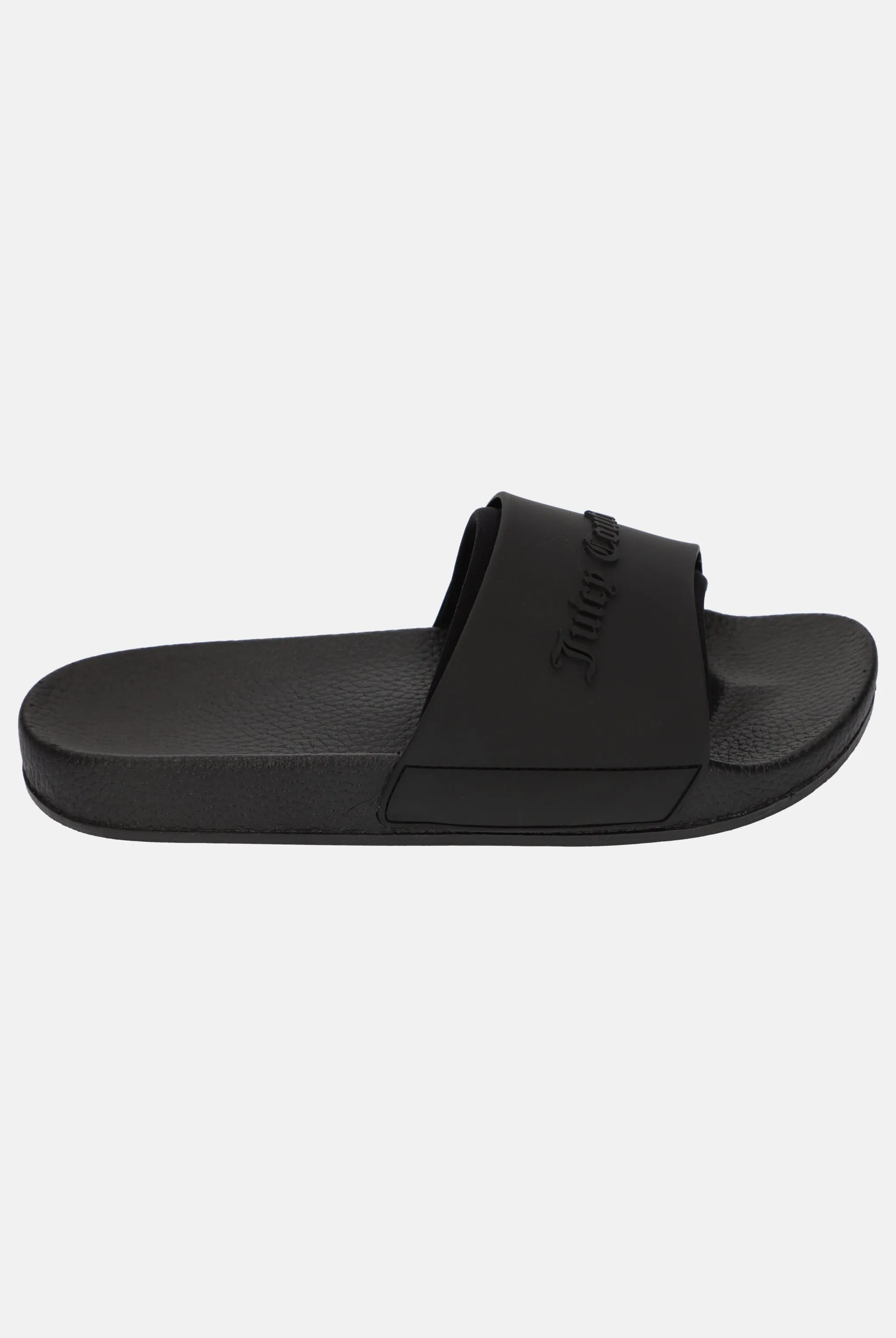 BLACK EMBOSSED SLIDERS